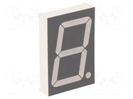 Display: LED; 7-segment; 45mm; 1.8"; No.char: 1; red; 30÷60mcd FORYARD