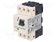 Motor breaker; 0.09kW; 230÷690VAC; for DIN rail mounting; IP20 SCHNEIDER ELECTRIC