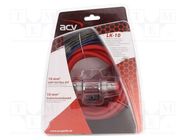 Car amplifier install set ACV