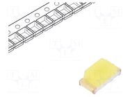 LED; white cold; SMD; 0603; 180÷360mcd; 130°; 20mA; 2.7÷3.7VDC; 95mW EVERLIGHT