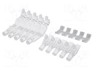 Fiber for LED; Ø3mm; No.of mod: 10; round; Front: flat MENTOR