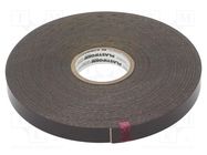 Tape: magnetic; W: 25mm; L: 30m; Thk: 1.55mm; rubber; -40÷71°C 3M