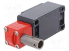 Safety switch: hinged; FD; NC x2 + NO; IP67; -25÷80°C; red,grey PIZZATO ELETTRICA