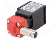 Safety switch: hinged; FK; NC x2; IP67; -25÷80°C; black,red 