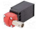Safety switch: hinged; FR; NC x2 + NO; IP67; -25÷80°C; black,red PIZZATO ELETTRICA