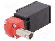 Safety switch: hinged; FR; NC + NO; IP67; -25÷80°C; black,red 