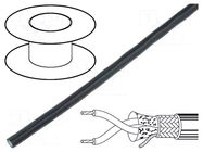 Wire; 1x2x22AWG; RS485,outdoor; stranded; Cu; Insulation: PVC; 152m BELDEN