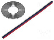 Wire: ribbon; TLWY; 4x0.35mm2; stranded; Cu; unshielded; PVC; 150V TECHNOKABEL