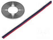 Wire: ribbon; TLWY; 4x0.35mm2; stranded; Cu; unshielded; PVC; 150V TECHNOKABEL