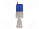 Signaller: lighting-sound; 24VDC; bulb; blue; IP54; Ø86x233mm QLIGHT