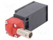 Safety switch: hinged; FM; NC + NO; IP67; -25÷80°C; red,grey; metal PIZZATO ELETTRICA