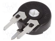 Potentiometer: mounting; single turn,vertical; 100kΩ; 150mW; ±20% PIHER