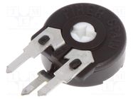 Potentiometer: mounting; single turn,vertical; 10kΩ; 150mW; ±20% PIHER