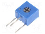 Potentiometer: mounting; single turn,vertical; 50kΩ; 250mW; ±10% SR PASSIVES