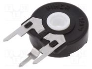 Potentiometer: mounting; single turn,vertical; 25kΩ; 250mW; ±20% PIHER