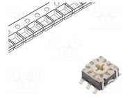 Encoding switch; HEX/BCD; Pos: 10; SMT; Rcont max: 100mΩ; RTE; reel 