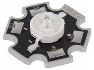 Power LED; blue; STAR; 130°; 700mA; 455÷475nm; 39.8÷55lm; 3W ProLight Opto