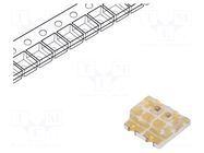 LED; yellow/orange; SMD; 0606; 1.8÷2.4/1.8÷2.4VDC; 1.6x1.6x0.7mm REFOND