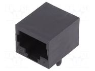 Connector: RJ50; socket; PIN: 10; Cat: 3; unshielded; gold-plated AMPHENOL COMMUNICATIONS SOLUTIONS