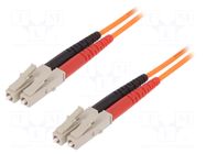 Fiber patch cord; OM1; LC/UPC,both sides; 2m; 62.5/125um; LSZH LAPP
