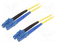 Fiber patch cord; OS2; LC/UPC,both sides; 2m; LSZH; yellow LAPP