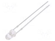 LED; yellow; 3mm; 15000÷20000mcd; 30°; Front: convex; 2÷2.6VDC OPTOSUPPLY