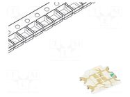 LED; SMD; 1206; RGB; 3.2x2.7x0.7mm; 140°; 20mA; Lens: transparent REFOND