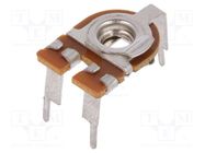 Potentiometer: mounting; single turn; 1kΩ; 100mW; ±20%; linear; TVP TELPOD