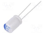 Capacitor: polymer; low ESR; 560uF; 16VDC; ESR: 13mΩ; THT; ±20%; A750 KEMET