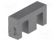 Core: ferrite; E; N27; 1300nH; 1490mm3; 32.1mm2; 1pcs. EPCOS