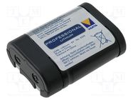Battery: lithium; 2CR5; 6V; non-rechargeable; 34x17x45mm VARTA