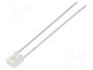 LED; white neutral; rectangular; 3.2x2x4.15mm; 780÷1300mcd; 130° LUCKYLIGHT