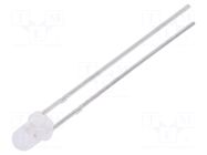 LED; yellow/yellow green; 3mm; 60°; Front: convex; No.of term: 2 LUCKYLIGHT
