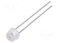 LED; red; 4.8mm; 600÷1000mcd; 100°; Front: convex; 1.6÷2.4VDC LUCKYLIGHT