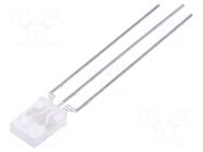 LED; yellow/yellow green; rectangular; 2x5x7.05mm; bicolour; 120° LUCKYLIGHT