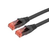 ENET CORD, CAT6A, RJ45 PLUG-PLUG, 3 