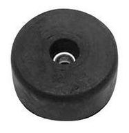 Rubber Foot with Metal Washer - 1 1/2" Diameter x 1" Thickness