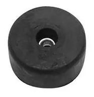 Rubber Foot with Metal Washer - 1 1/2" Diameter x 1" Thickness