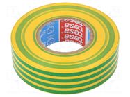 Tape: electrical insulating; W: 19mm; L: 20m; Thk: 0.15mm; soft PVC TESA