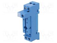 Socket; PIN: 5; 10A; 250VAC; for DIN rail mounting; Series: 40.31 FINDER