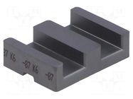 Core: ferrite; ELP; N87; 4500nH; 7187mm3; 97mm2; 1pcs. EPCOS