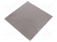 Shielding mat; 240x240x0.3mm; Permeability: 20; EFG 