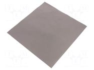 Shielding mat; 240x240x0.2mm; Permeability: 20; self-adhesive KEMET