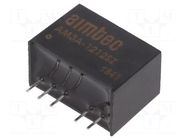 Converter: DC/DC; 3W; Uin: 4.5÷18VDC; Uout: 12VDC; Iout: 250mA; SIP6 AIMTEC