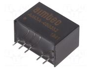 Converter: DC/DC; 3W; Uin: 18÷75VDC; Uout: 3.3VDC; Iout: 700mA; SIP6 AIMTEC