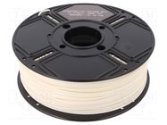 Filament: PCABS EH; 2.85mm; ivory; 1kg; 110°C HMF CHEMICAL ADVANCED MATERIALS