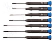Kit: screwdrivers; Torx®; Xonic XM®; 7pcs. C.K