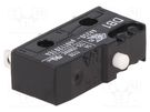 Microswitch SNAP ACTION; 6A/250VAC; 0.1A/80VDC; without lever ZF