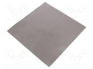 Shielding mat; 240x240x0.3mm; Permeability: 20; self-adhesive 