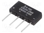 Bridge rectifier: single-phase; Urmax: 800V; If: 5A; Ifsm: 150A DIOTEC SEMICONDUCTOR
